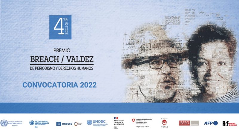 Premio Breach/Valdez busca reconocer a periodistas en México