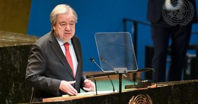 El Secretario General informa a la Asamblea General sobre las prioridades para 2025.