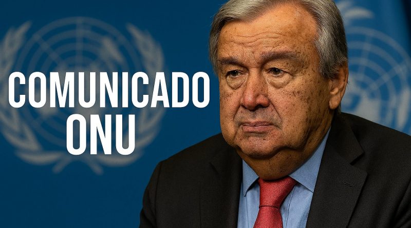 Comunicado ONU