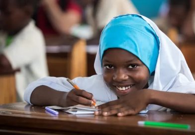 Estudiante mujer de Tanzania